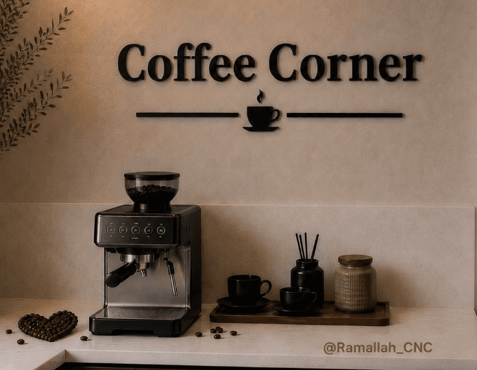 لافتة Coffee Corner